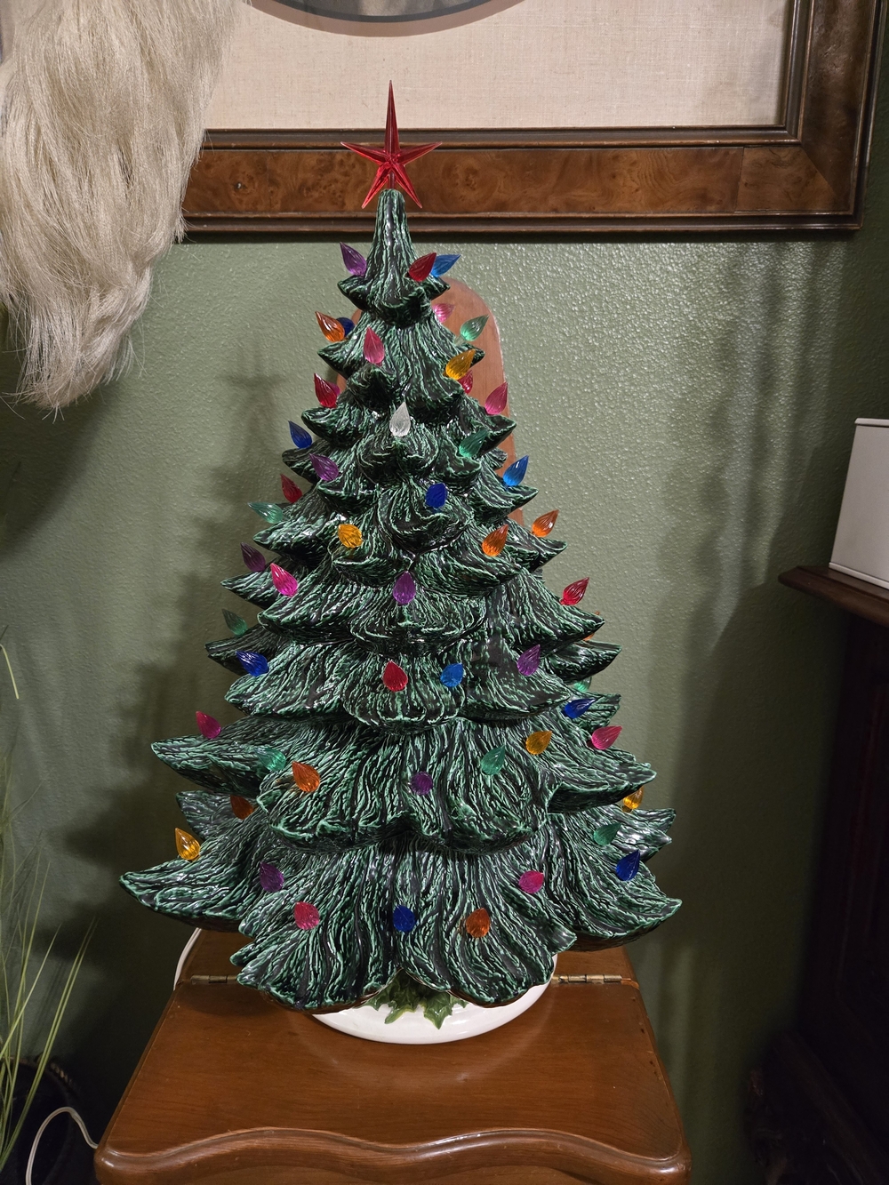 20 In Vintage Ceramic Christmas Tree